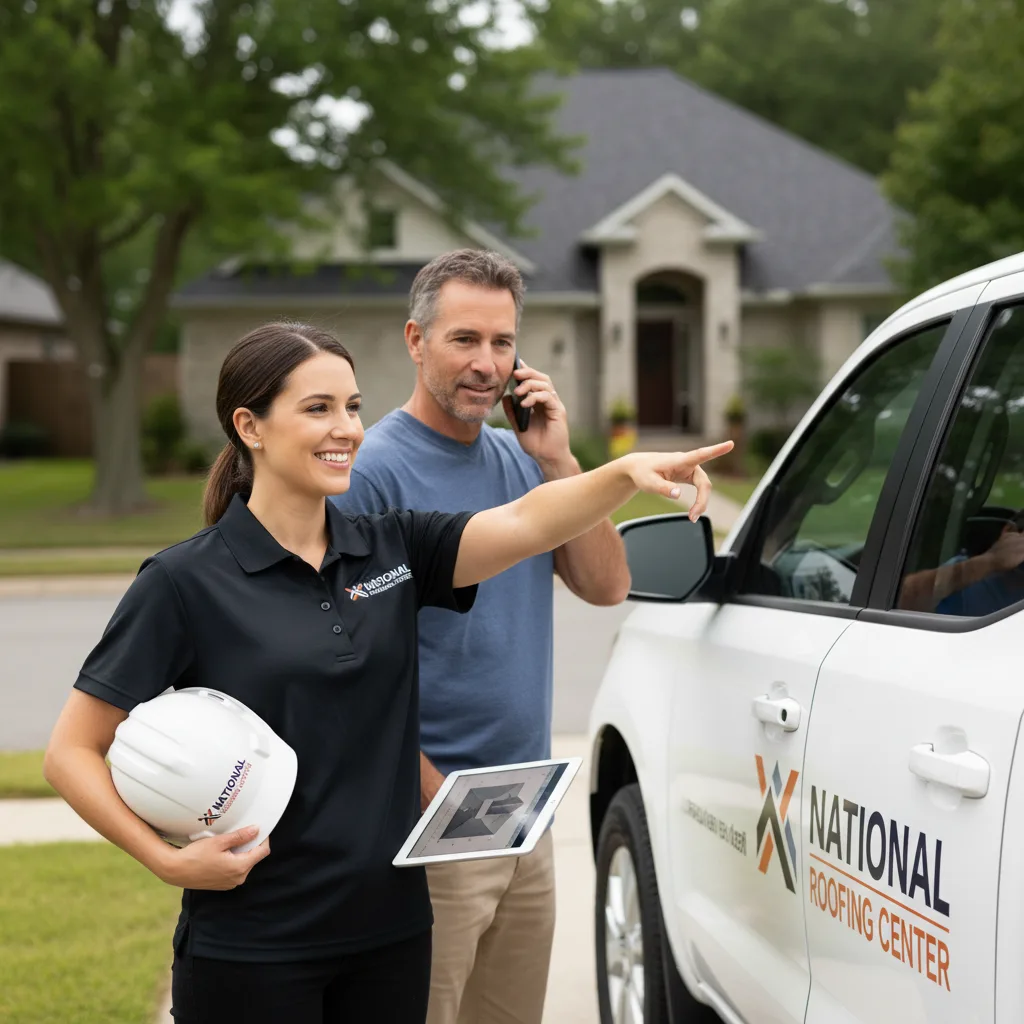 National Roofing Center customer support in Stephenson
